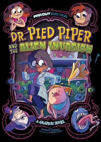 Бумажная книга «Dr. Pied Piper and the Alien Invasion: A Graphic Novel», автор Брендон Террелл - фото №1