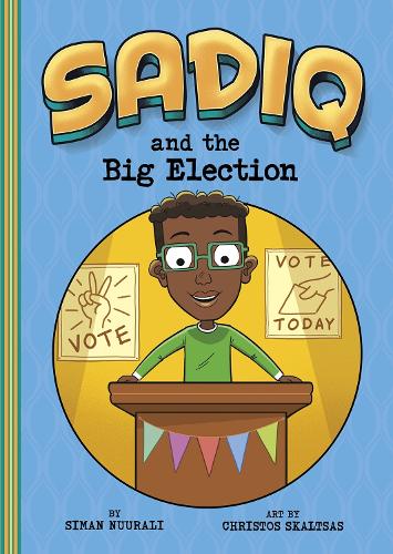 Паперова книга «Sadiq and the Big Election», автор Сіман Нууралі - фото №1