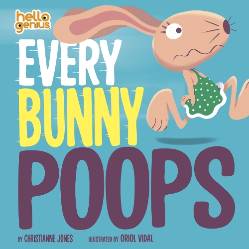 Паперова книга «Every Bunny Poops», автор Крістіанна Джонс - фото №1