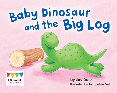 Бумажная книга «Baby Dinosaur and the Big Log», автор Джей Дейл - фото №1