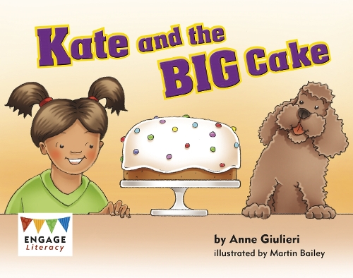 Бумажная книга «Kate and the BIG Cake», автор Анна Джульери - фото №1