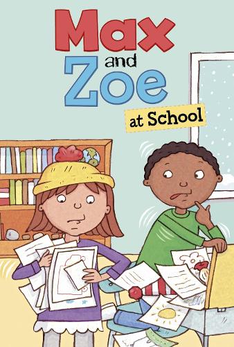 Паперова книга «Max and Zoe at School», автор Шеллі Свонсон Сатерен - фото №1