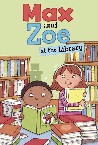 Бумажная книга «Max and Zoe at the Library», автор Шелли Свонсон Сатерен - фото №1