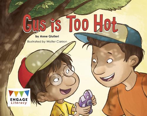Паперова книга «Gus is Too Hot», автор Анна Джульєрі - фото №1