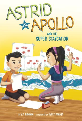 Паперова книга «Astrid and Apollo and the Super Staycation», автор В.Т. Біданя - фото №1