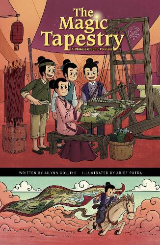 Паперова книга «The Magic Tapestry: A Chinese Graphic Folktale», автор Айлін Коллінз - фото №1