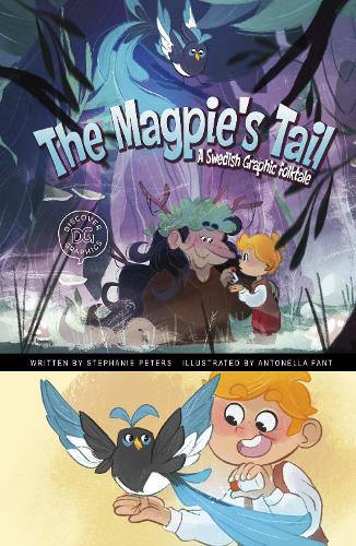 Паперова книга «The Magpie's Tail: A Swedish Graphic Folktale», автор Стефані Тру Пітерс - фото №1