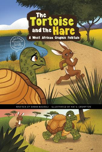 Паперова книга «The Tortoise and the Hare: A West African Graphic Folktale», автор Сіман Нууралі - фото №1