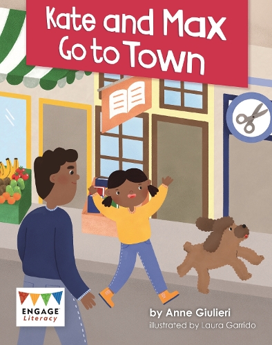 Паперова книга «Kate and Max Go to Town», автор Анна Джульєрі - фото №1