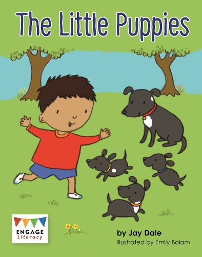 Паперова книга «The Little Puppies», автор Джей Дейл - фото №1