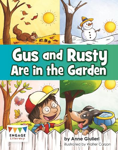 Паперова книга «Gus and Rusty are in the Garden», автор Анна Джульєрі - фото №1