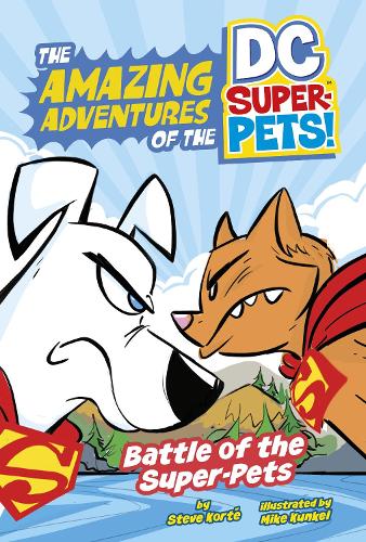 Паперова книга «Battle of the Super-Pets», автор Стів Корте - фото №1