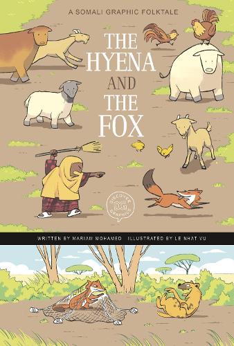 Паперова книга «The Hyena and the Fox: A Somali Graphic Folktale», автор Маріам Мохамед - фото №1