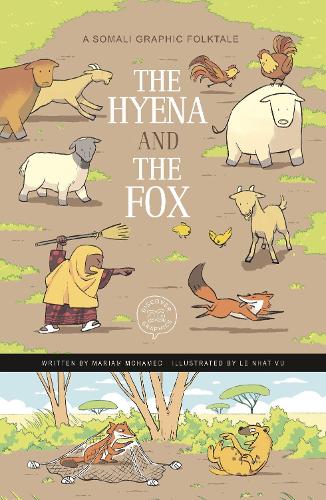 Паперова книга «The Hyena and the Fox: A Somali Graphic Folktale», автор Маріам Мохамед - фото №1