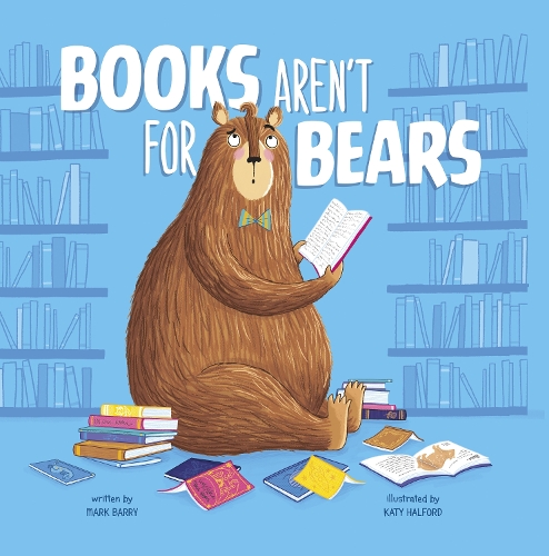 Паперова книга «Books Aren't for Bears», автор Марк Баррі - фото №1