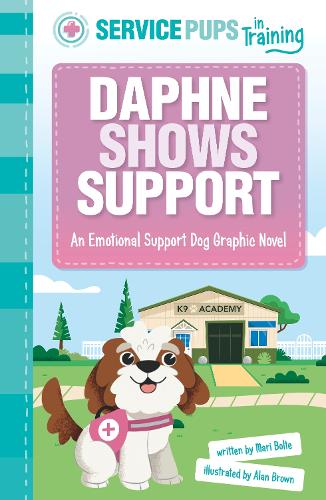 Паперова книга «Daphne Shows Support: An Emotional Support Dog Graphic Novel», автор Марі Болте - фото №1
