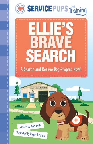 Бумажная книга «Ellie’s Brave Search: A Search and Rescue Dog Graphic Novel», автор Мари Болте - фото №1