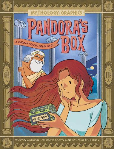 Паперова книга «Pandora's Box: A Modern Graphic Greek Myth», автор Джессіка Гандерсон - фото №1