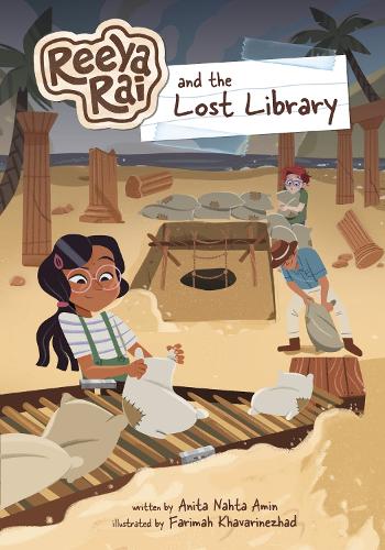 Паперова книга «Reeya Rai and the Lost Library», автор Аніта Нахта Амін - фото №1