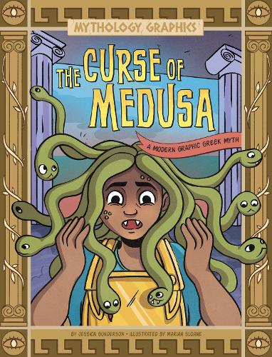 Бумажная книга «The Curse of Medusa: A Modern Graphic Greek Myth», автор Джессика Гандерсон - фото №1