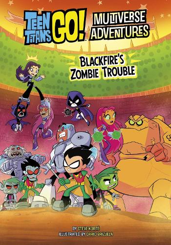 Бумажная книга «Blackfire's Zombie Trouble», автор Стив Корте - фото №1