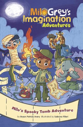 Бумажная книга «Milo's Spooky Tomb Adventure», автор Брайан Патрик Эйвери - фото №1
