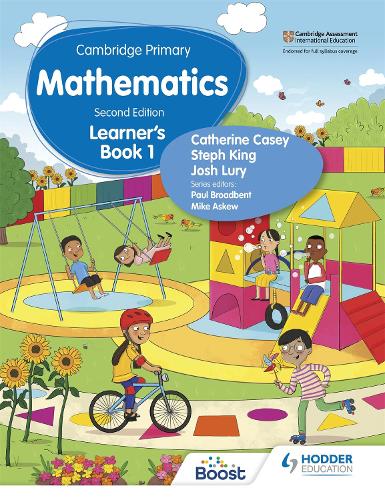 Паперова книга «Cambridge Primary Mathematics Learner's Book 1 Second Edition», авторів Кетрін Кейсі, Джош Лурі, Стеф Кінг - фото №1