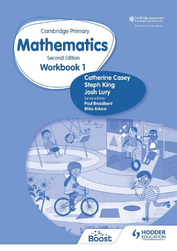 Паперова книга «Cambridge Primary Mathematics Workbook 1 Second Edition», авторів Кетрін Кейсі, Джош Лурі, Стеф Кінг - фото №1