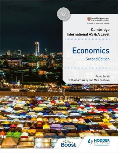 Паперова книга «Cambridge International AS and A Level Economics Second Edition», авторів Адам Вілбі, Міла Зашева, Пітер Сміт - фото №1
