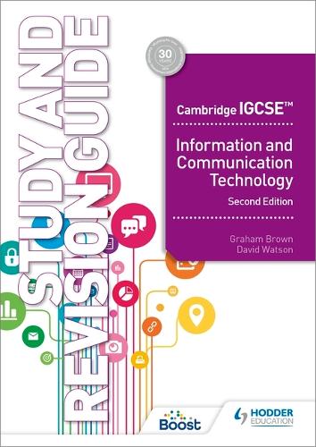 Паперова книга «Cambridge IGCSE Information and Communication Technology Study and Revision Guide Second Edition», авторів Девід Ватсон, Грем Браун - фото №1