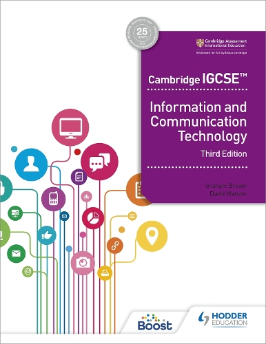 Паперова книга «Cambridge IGCSE Information and Communication Technology Third Edition», авторів Девід Ватсон, Грем Браун - фото №1