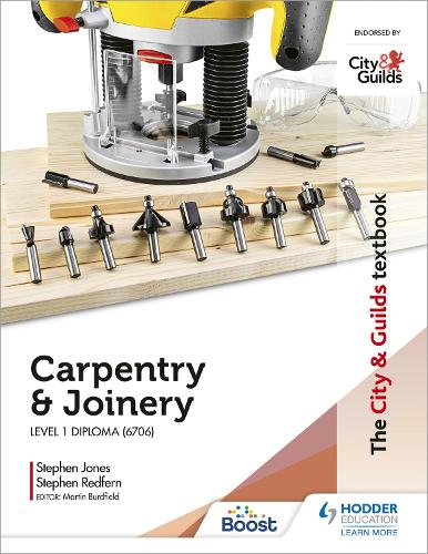 Бумажная книга «The City & Guilds Textbook: Carpentry &  Joinery for the Level 1 Diploma (6706)», автор Стивен Джонс - фото №1