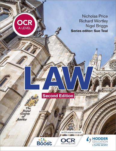 Бумажная книга «OCR A Level Law Second Edition», авторов Николас Прайс, Ричард Уортли - фото №1