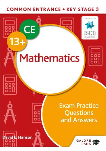 [object Object] «Common Entrance 13+ Mathematics Exam Practice Questions and Answers», автор Дэвид Э. Хансон - фото №1