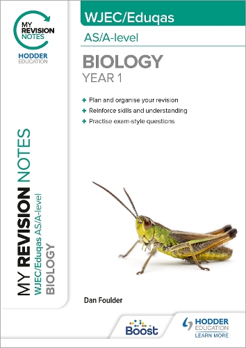 Бумажная книга «My Revision Notes: WJEC/Eduqas AS/A-Level Year 1 Biology», автор Дэн Фолдер - фото №1