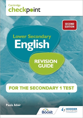 Бумажная книга «Cambridge Checkpoint Lower Secondary English Revision Guide for the Secondary 1 Test 2nd edition», автор Паула Адэр - фото №1