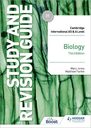 [object Object] «Cambridge International AS/A Level Biology Study and Revision Guide Third Edition», авторів Мері Джонс, Метью Паркін - фото №1
