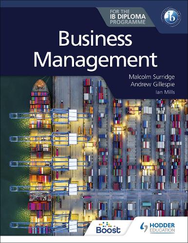 Бумажная книга «Business Management for the IB Diploma», авторов Эндрю Гиллеспи, Малкольм Сурридж - фото №1