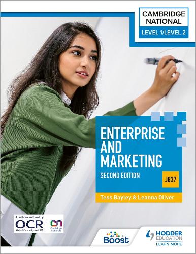 [object Object] «Level 1/Level 2 Cambridge National in Enterprise & Marketing (J837): Second Edition», автор Ліанна Олівер - фото №1