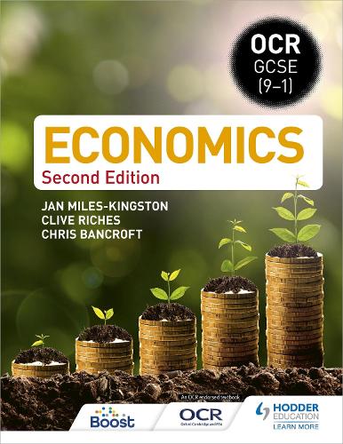[object Object] «OCR GCSE (9-1) Economics: Second Edition», авторів Крістофер Бенкрофт, Клайв Річес, Ян Майлз-Кінгстон - фото №1