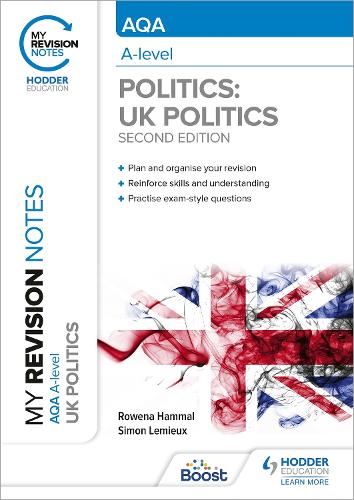 [object Object] «My Revision Notes: AQA A-level Politics: UK Politics Second Edition», автор Саймон Лем'є - фото №1