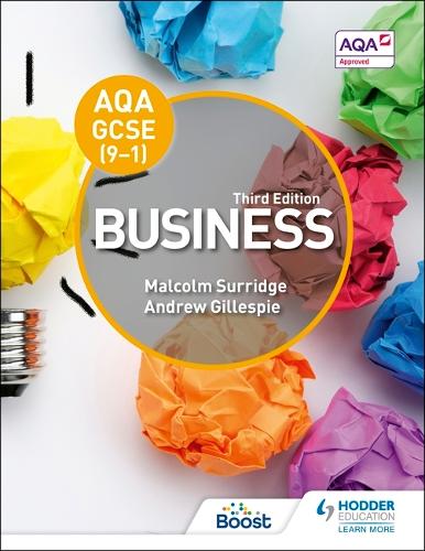 [object Object] «AQA GCSE (9-1) Business, Third Edition», авторов Эндрю Гиллеспи, Малкольм Сурридж - фото №1