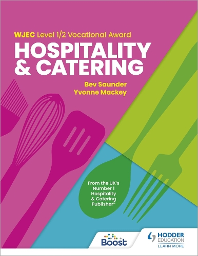 [object Object] «WJEC Level 1/2 Vocational Award in Hospitality and Catering», автор Бев Сондер - фото №1