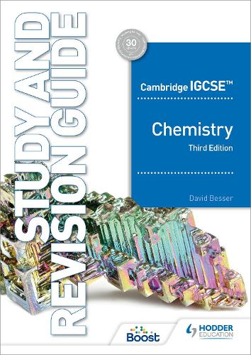 Бумажная книга «Cambridge IGCSE™ Chemistry Study and Revision Guide Third Edition», автор Дэвид Бессер - фото №1