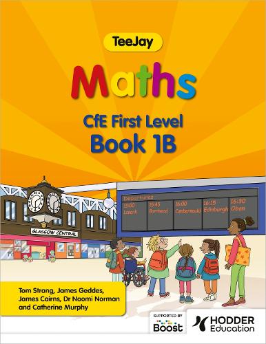 [object Object] «TeeJay Maths CfE First Level Book 1B Second Edition», авторов Джеймс Кернс, Джеймс Геддес - фото №1