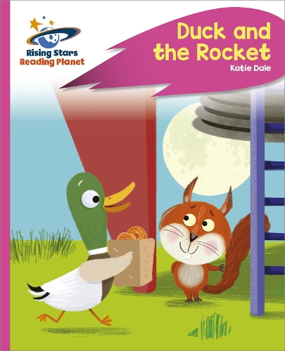 Паперова книга «Reading Planet - Duck and the Rocket - Pink C: Rocket Phonics», автор Кеті Дейл - фото №1