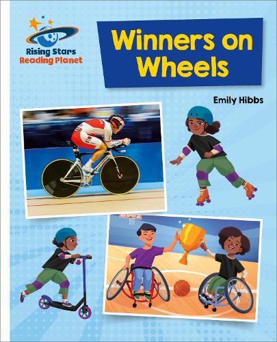 Бумажная книга «Reading Planet - Winners on Wheels - White: Galaxy», автор Эмили Хиббс - фото №1