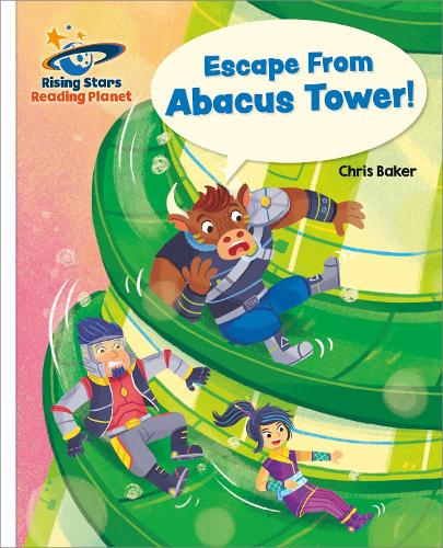 Паперова книга «Reading Planet - Escape From Abacus Tower! - White: Galaxy», автор Кріс Бейкер - фото №1