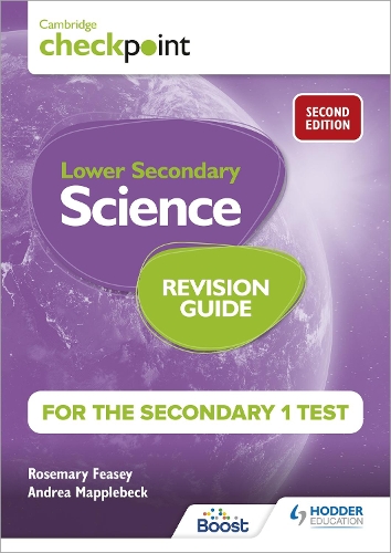 [object Object] «Cambridge Checkpoint Lower Secondary Science Revision Guide for the Secondary 1 Test 2nd edition», авторів Андреа Мапплбек, Девід Бейлі, Розмарі Фізі - фото №1