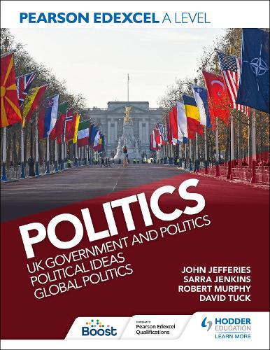 Бумажная книга «Pearson Edexcel A Level Politics: UK Government and Politics, Political Ideas and Global Politics», авторов Дэвид Тук, Джон Джефферис, Роб Мерфи, Сарра Дженкинс - фото №1